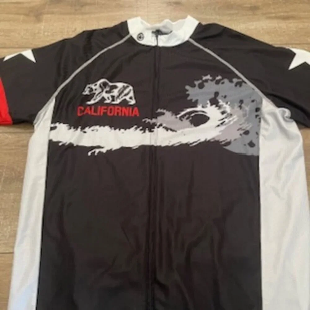 Canari Cycling Jersey Women’s Size XL Bike Shirt Short Sleeve Full Zip Pockets - Picture 12 of 14